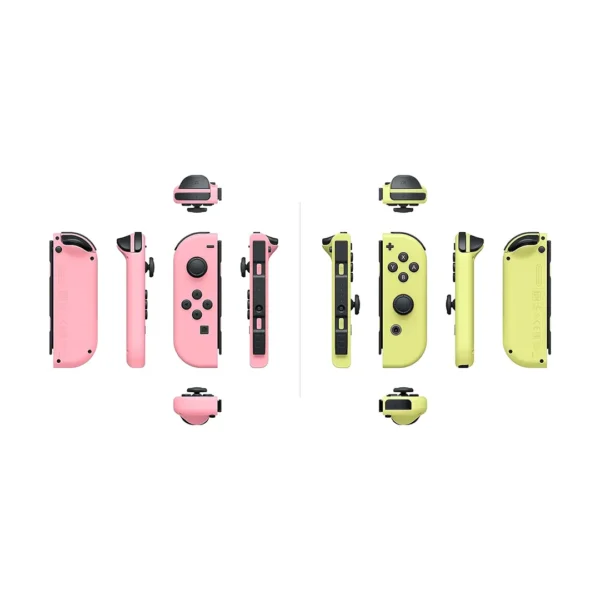 Nintendo Switch Joy-Con Controllers Pastel Pink and Pastel Yellow - Image 3