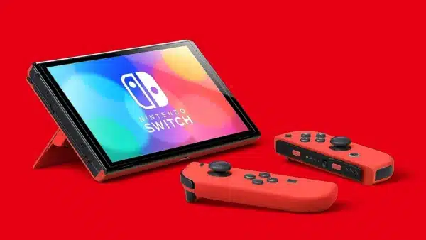 Nintendo Switch OLED Model Mario Red Edition - Image 3