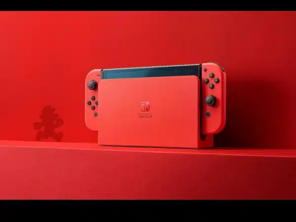 Nintendo Switch OLED Model Mario Red Edition - Image 5