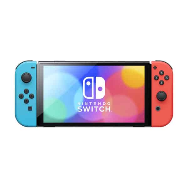 Nintendo Switch OLED Model Neon เครื่องนินเทนโดสวิตช์ รุ่น OLED สีนีออน ฟรีกันรอยกระจก - Image 3