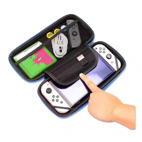 Nintendo Switch Pouch OLED Hard Case (Black) - Image 2