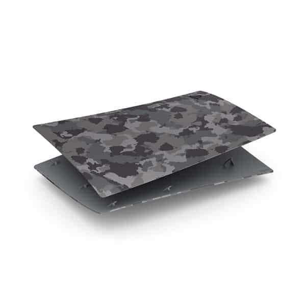 PlayStation 5 Console Cover Gray Camouflage - Image 3