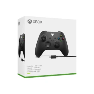 Xbox Core Wireless Controller + USB-C Cable – Carbon Black