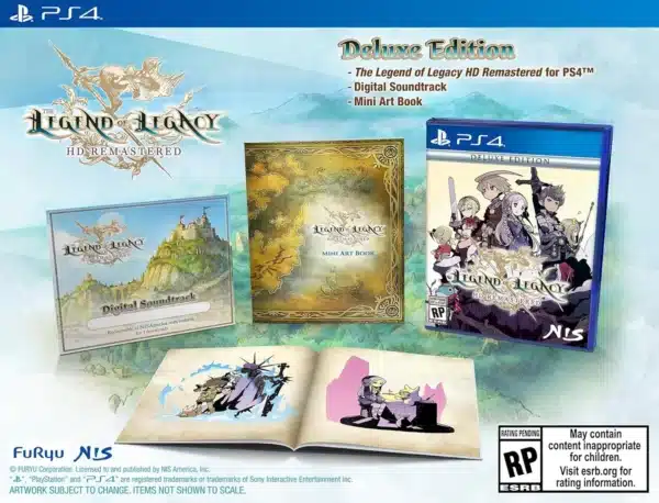 The Legend of Legacy HD Remastered Deluxe Edition PlayStation 4 - Image 2