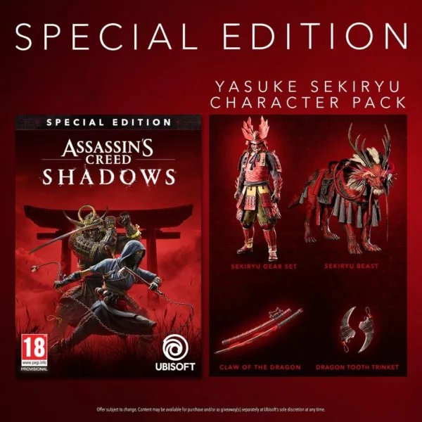 Assassin's Creed Shadows Special Edition Playstation 5